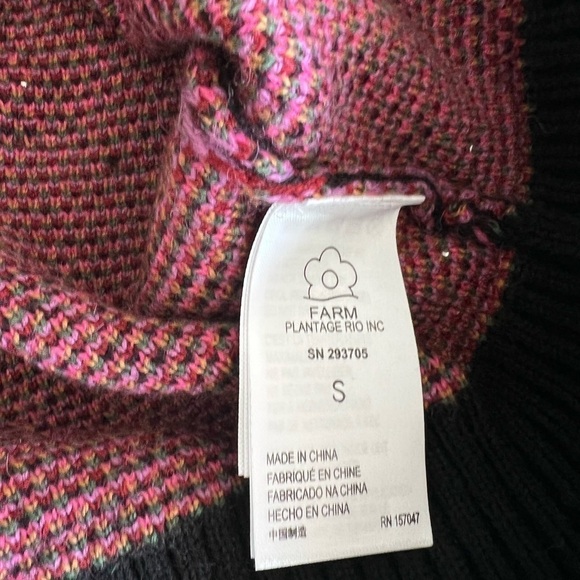 Farm Rio Beaded Leopard Pattern Sweater - Picture 12 of 13